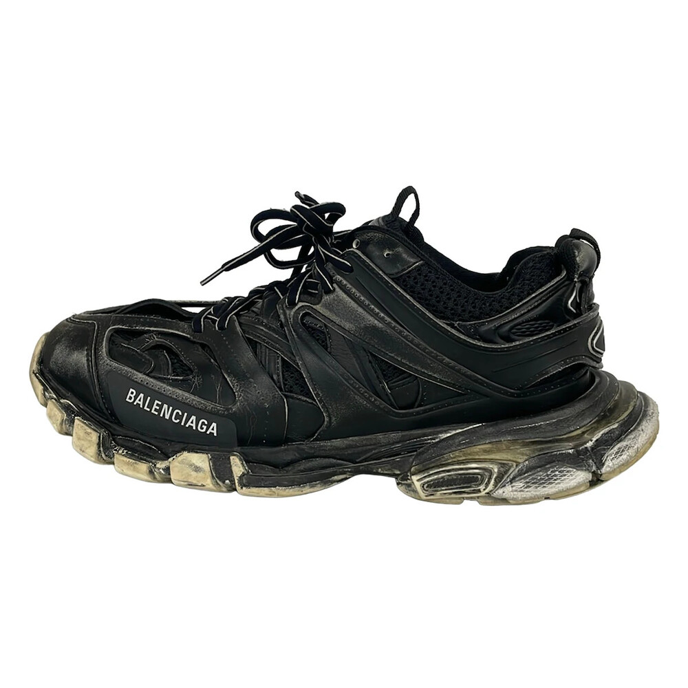 Balenciaga Track Trainer Black Leather #358472B72B
